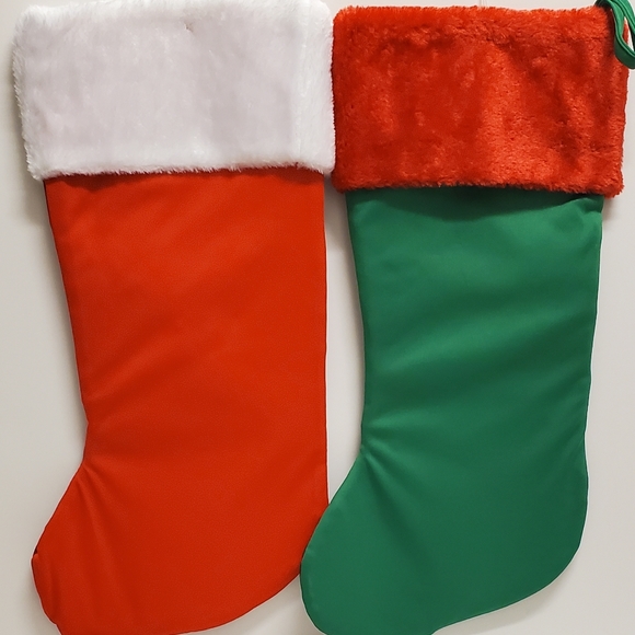 Squishmallow SET of TWO Christmas Cam Stocking Sock Canada 20" NWT - Picture 5 of 5